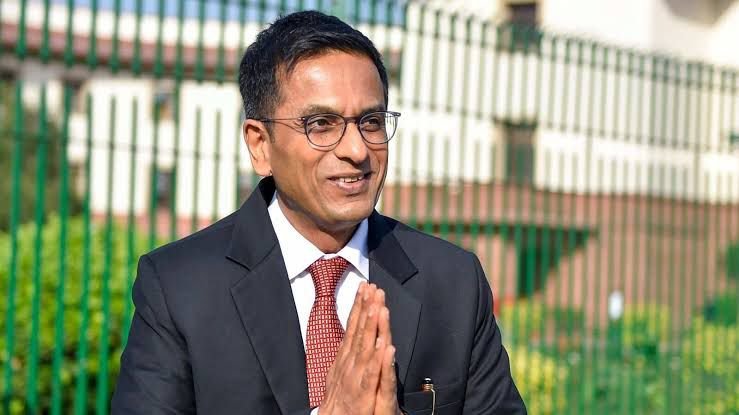 “Regarding the adoption of three new criminal laws, CJI Chandrachud said, “India is changing.”